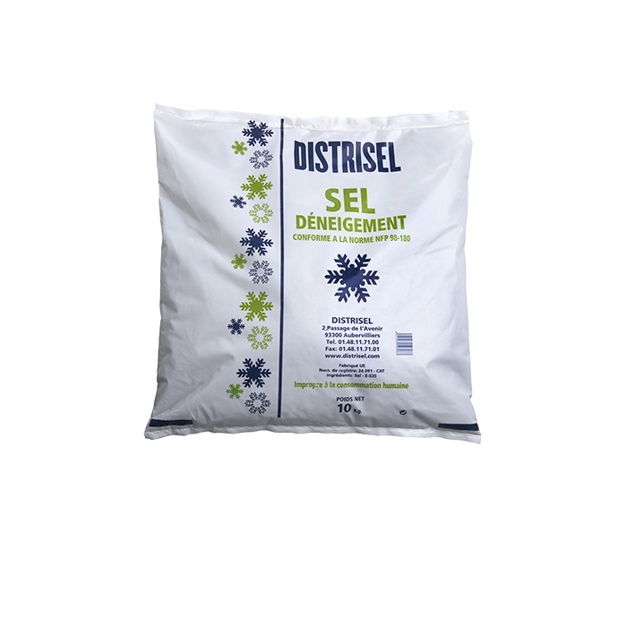Sel déneigement - sac 10kg 